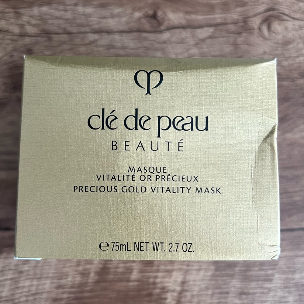 NEW Cle de peau Masque Precious Gold Vitality Mask 75ml 2.7oz
